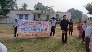 Honorable Principal Giving Speech On The Annual Function