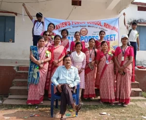 Honorable Principal and teachers @ Annual Sports Day 2025